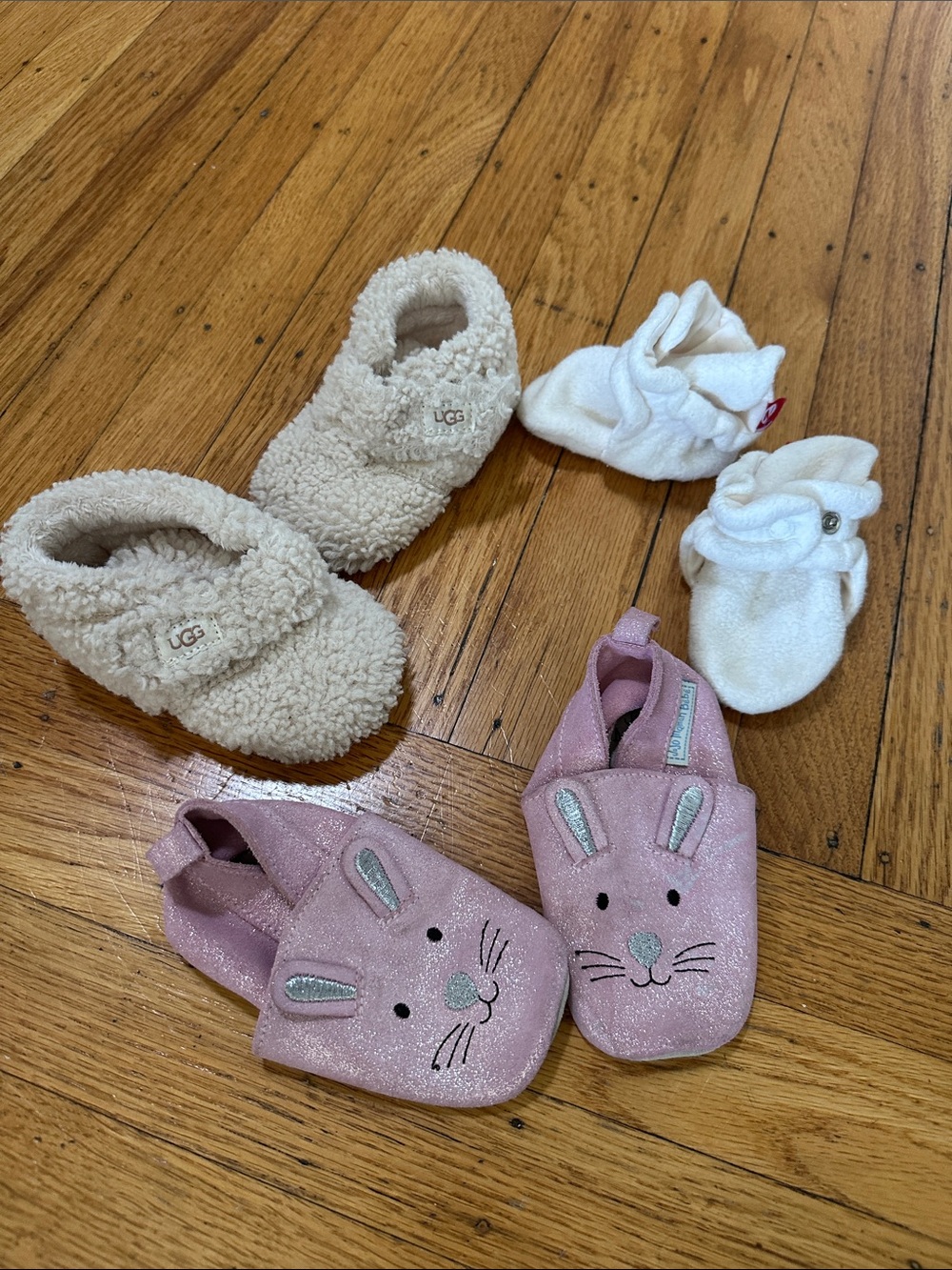 Lot of Baby Footwear (UGG, JoJo Maman, zutano)
